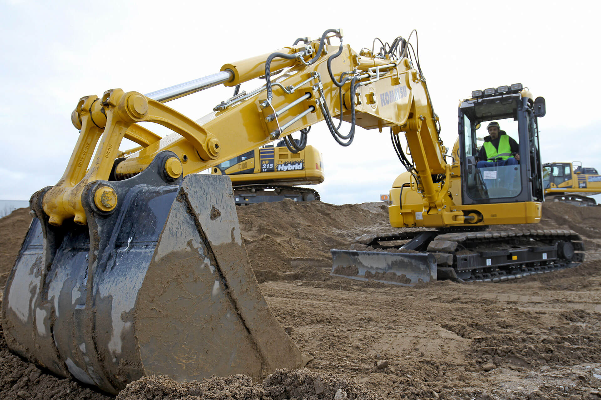 You are currently viewing Baggern lernen bei Komatsu