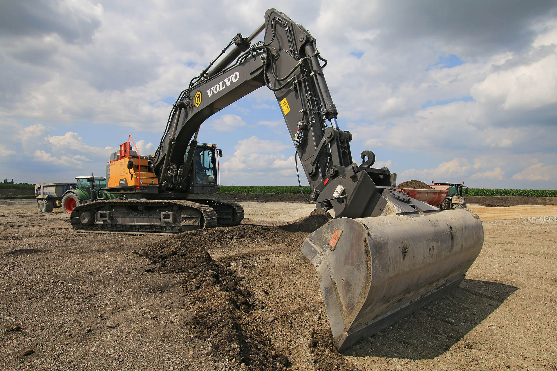 Read more about the article Starke Vorstellung des Volvo EC480E