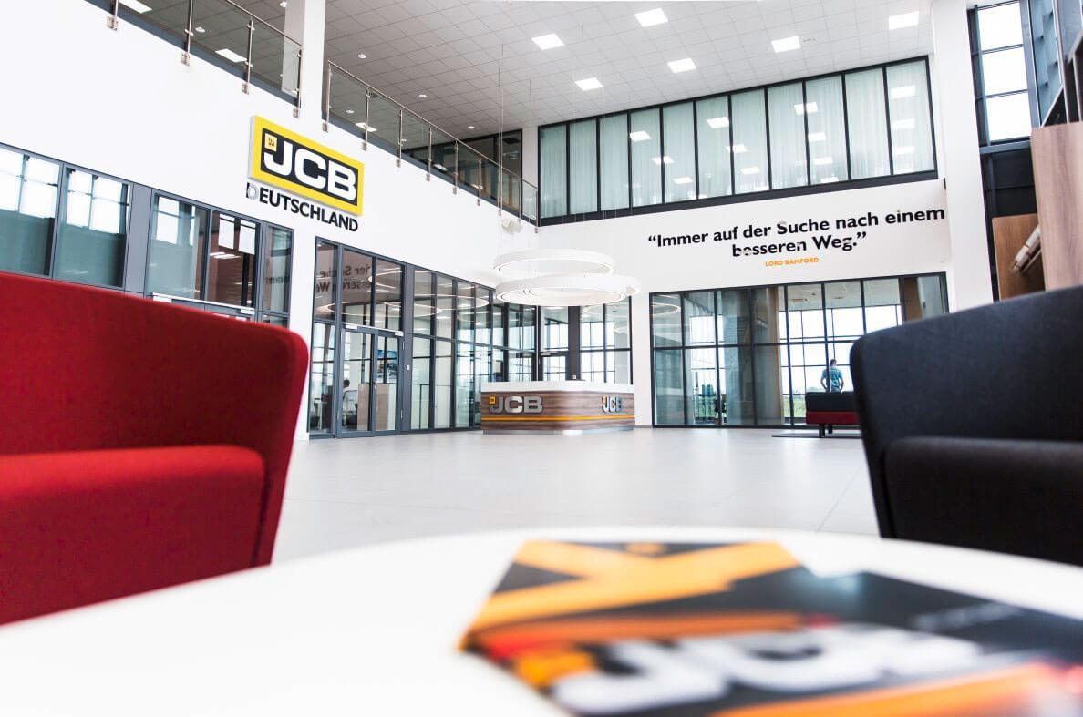 Read more about the article Neue JCB-Deutschland-Zentrale in Frechen bei Köln