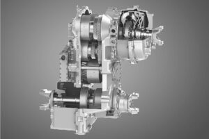 Das neue leistungsverzweigte Stufenlosgetriebe (Continuously Variable Transmission) des Spezialisten ZF