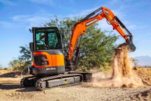 Read more about the article Neue Doosan Kompaktbagger sind am Start