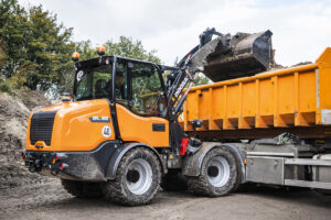 Doosan Radlader im Einsatz