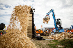 Aktionsfläche Holz & Biomasse auf der RecyclingAKTIV & TiefbauLIVE