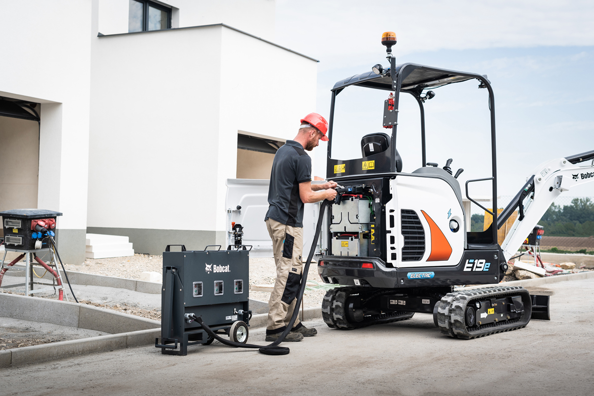 Read more about the article Bobcat E19e – emissionsfreier Minibagger