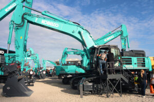 Kobelco auf der bauma