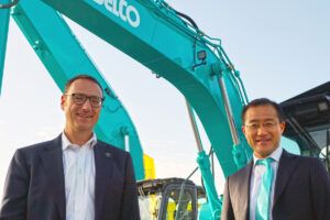 Kobelco Vertriebsleiter Hanns Markus Renz