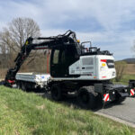 RiLo-Sonderlösung – ein Bagger als Traktor