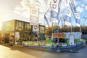 Stand von HKS Dreh-Antriebe auf der bauma