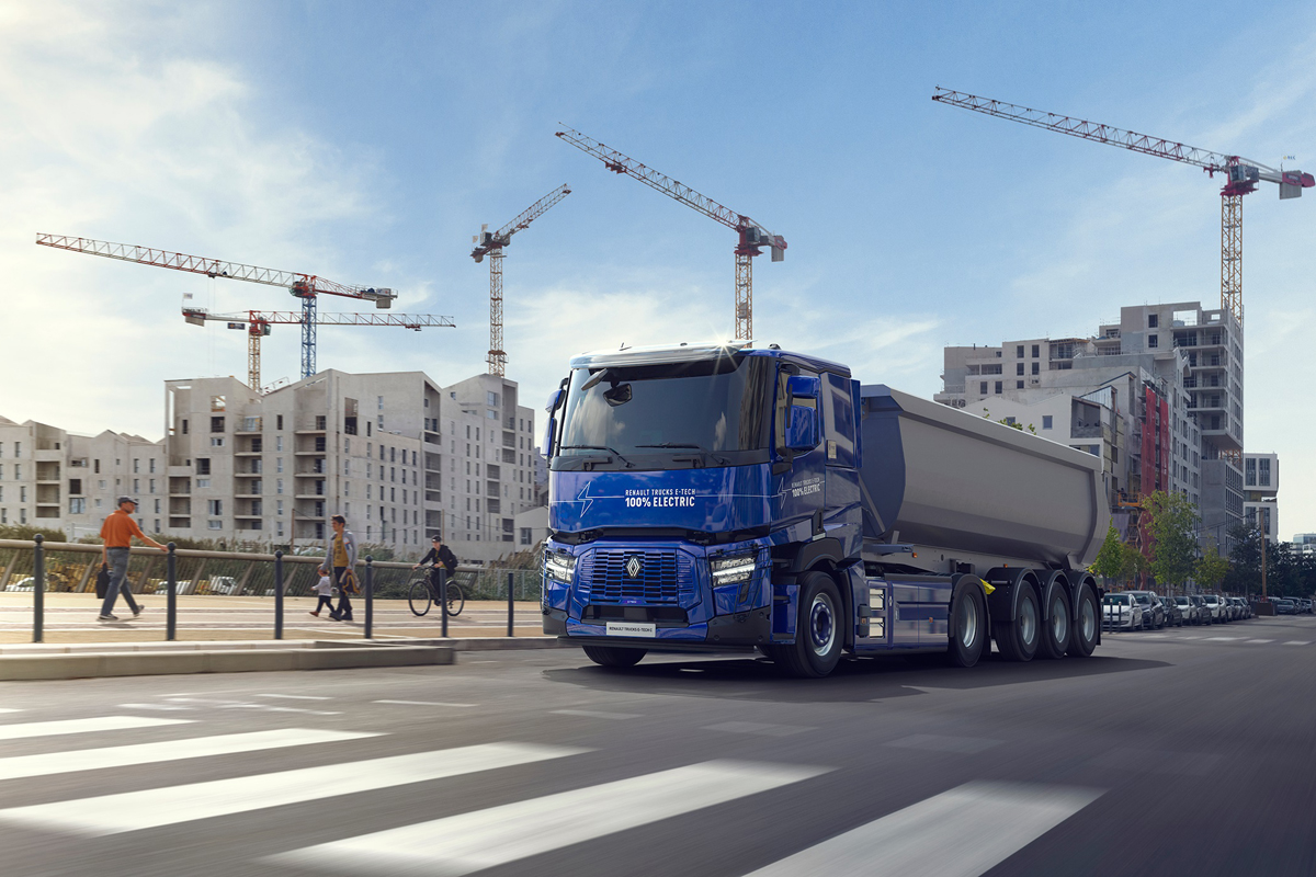 You are currently viewing Renault Trucks E-Tech-Baureihen