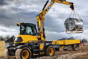 JCB präsentiert mit eine breite Palette von Tiefbau- und Waste-/Recycling-Maschinen auf der RATL.