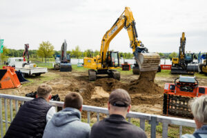 RecyclingAKTIV & TiefbauLIVE (RATL) Doppelmesse in Karlsruhe, ausgebuchtes Freigelände