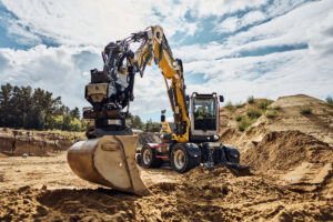 Wacker Neuson präsentiert auf der RATL kompakte Baumaschinen sowie die akkubetriebenen Lösungen der zero-emission-Reihe. Im Bild der EW100