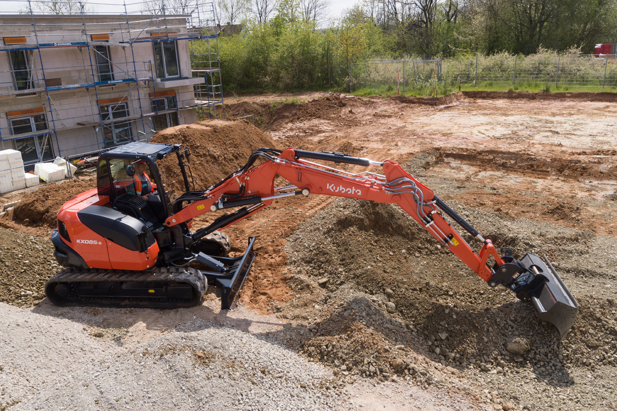 You are currently viewing KX085-5 – der neue Kompakte von Kubota