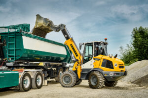 Liebherr Maschinen auf der Forstmesse in Luzern