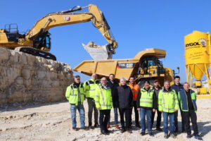 Cat 374 und Cat 772G im Einsatz bei Rygol