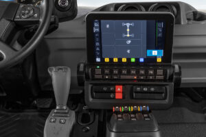 Neues Bediensystem Uni-Touch für den Unimog