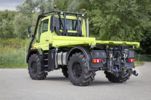 Neues Bediensystem Uni-Touch für den Unimog