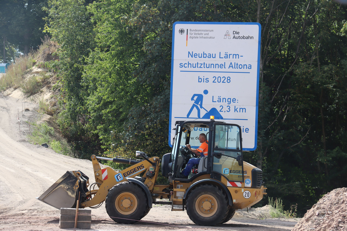 You are currently viewing A7 Hamburg – Bauen im laufenden Verkehr