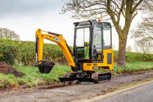 JCB Maschinen für den Kabelbau