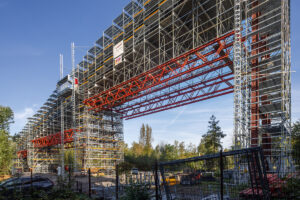 Zwei PERI Baukastensysteme als Gerüstlösung für die Zeche Zollverein