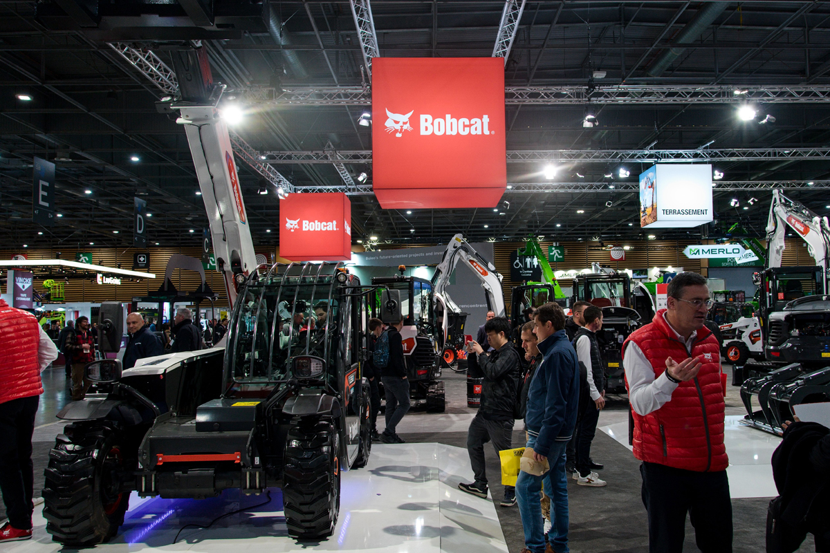 Bobcat auf der INTERMAT 2024