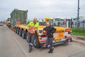 Faymonville CombiMAX im Einsatz bei M.J. Van Riel