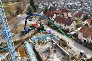 Vollelektrische Autobetonpumpe von Volvo Trucks und Putzmeister auf der bauma 2025