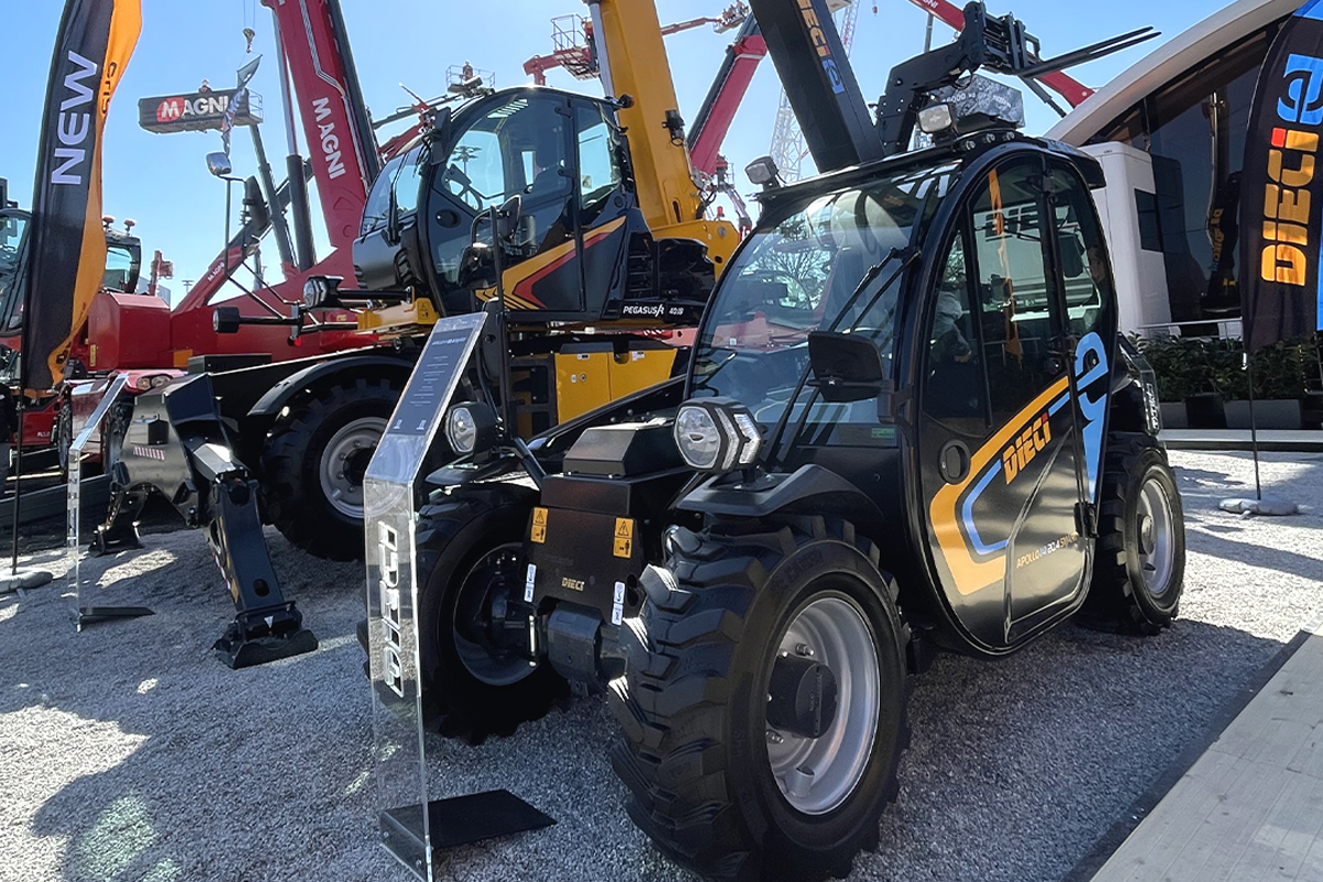 Du betrachtest gerade Dieci Lader auf der bauma 2025