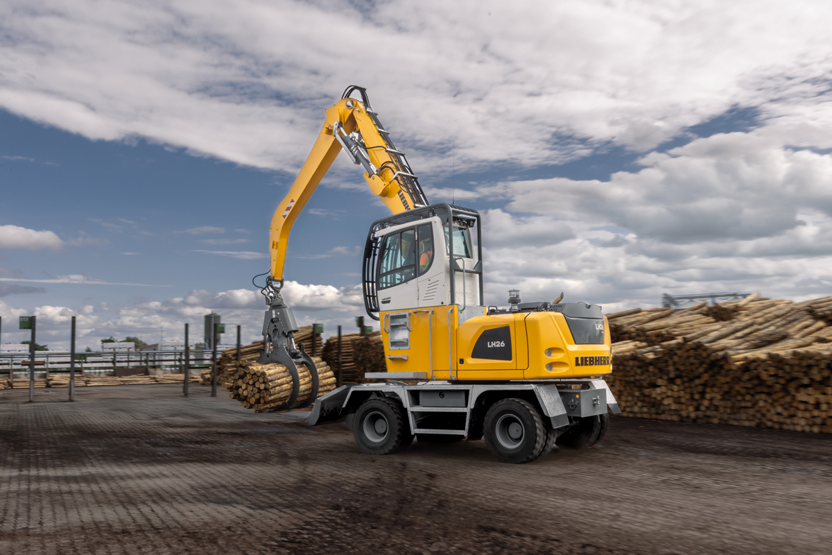 Du betrachtest gerade Liebherr Maschinen auf der LIGNA 2025