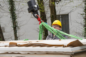 Palfinger PK 580 TEC bei anspruchsvollen Hebeaufgaben