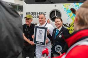 MB eActros 600 erreicht Weltrekord im Rückwärtsfahren