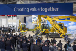 Komatsu auf der bauma 2025 in München