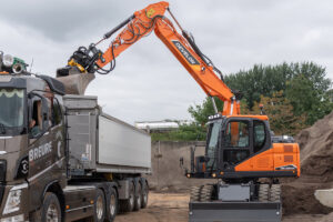 Develon Mobilbagger WEX-7K-Modelle