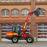 Teleradlader Schäffer 6680 T bei der Feuerwehr Lippstadt