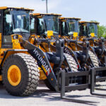 Vier neue Hyundai HL960A Radlader für den Maschinenpark von Berger Bau