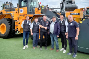 Vier neue Hyundai HL960A Radlader für den Maschinenpark von Berger Bau