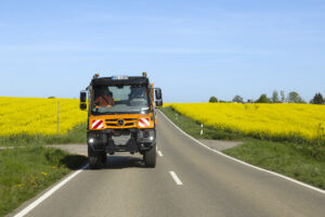 Unimog U 327 mit Uni-Touch Bediensystem für den Bauhof Wertheim