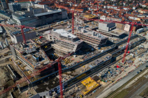 Doka Schalung beim Bau des ZEISS Hightech-Standorts in Jena