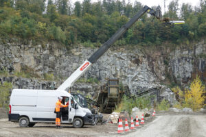 Metso Truck Body bei Röhrig Granit