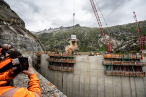 Wolffkran am Grimselpass