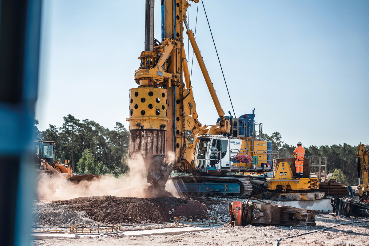 Du betrachtest gerade Bauer Spezialtiefbau setzt Maßstäbe