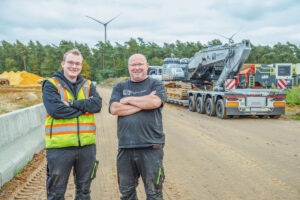 Praxistest des MAX710 bei Schwerlastfahrer Reiner Elferink