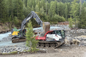 PowerBully 12 D im Einsatz im Lötschental