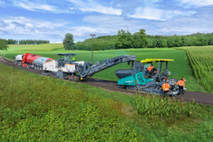 Tragschichterneuerung mit der Wirtgen CR-Serie: In situ Kaltrecycling in Bayern