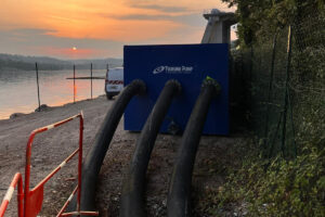 Tsurumi Pumpen im Einsatz in der Verdonschlucht