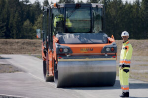 Digitales Komplettpaket für den Asphalt- und Erdbau von Hamm