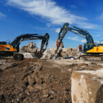 Manns Abbruch setzt auf Hyundai Großbagger HX800AL von CR-Rental