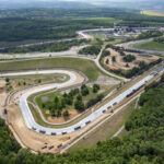 Sechs Maschinen von Vögele kamen bei der Sanierung des 5,4 Kilometer langen Masaryk-Rings in Brünn zum Einsatz