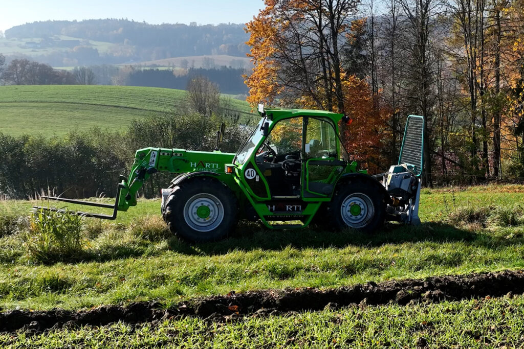Merlo Multifarmer 30.9 Classic 2 im Ein-Mann-Betrieb bei Franz Hartl