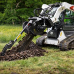 Neue Erdbohrer und Grabenfräsen von Bobcat